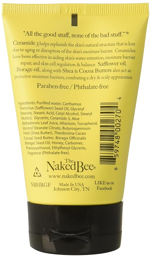 The Naked Bee Grapefruit Blossom Honey Hand Cream Intensive Nourishing Cream - Image 2