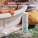 Frida Baby Unscented Fragrance-Free Bubble Bath + Body Wash, Oat & Chamomile - Image 3