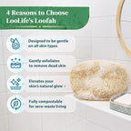 Natural Loofah Exfoliating Body Scrubber - Image 7