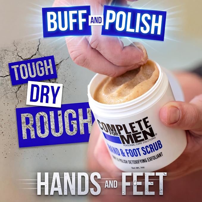 Hand and Foot Scrub: Exfoliating Feet, Hand Exfoliant, Sugar Scrub - Image 2