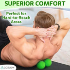 COZLOW Double Lacrosse Silicone Massage Ball - Image 3