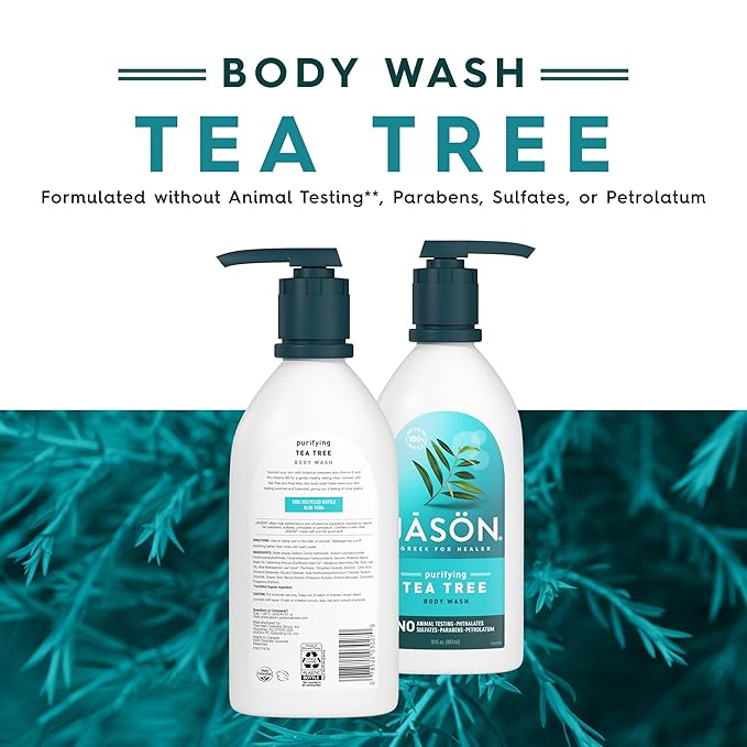 JASON Tea Tree Purifying Body Wash, - Image 2