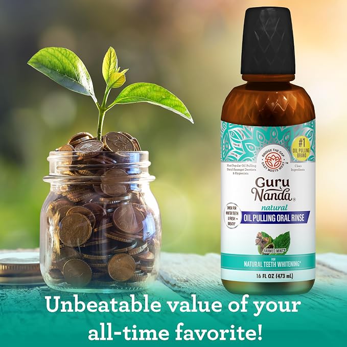 GuruNanda CocoMint Oil Pulling Mouthwash - Image 7
