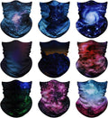 Venswell Neck Gaiter Face Mask Men Women, Seamless Bandana Rave Face Cover by Venswell