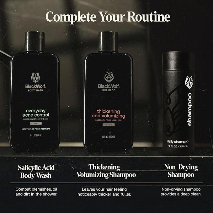 Black Wolf Sonic Scalp Head Massager & 100% Pure Argan Oil Bundle - Image 6