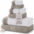 Modern Threads 600 GSM 6-Piece Towel Set by ModernThreads