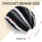 Women's Summer Beanie for Men Hat Boho Hats Adult Dwarf Hats Chemo Cap Cancer - Image 3