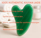 Jade Gua Sha Facial Tool - Image 3