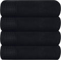 GLAMBURG Ultra Soft 4 Pack Oversized Bath Towel Set 27x54 inches, 100% Cotton by GLAMBURG