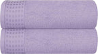 GLAMBURG 100% Cotton 2 Pack Oversized Bath Towel Set 28x55 Inches, Ultra Soft by GLAMBURG