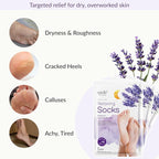 Epielle Relaxing Foot Mask 6 Pairs, Soften and Restore - Image 4
