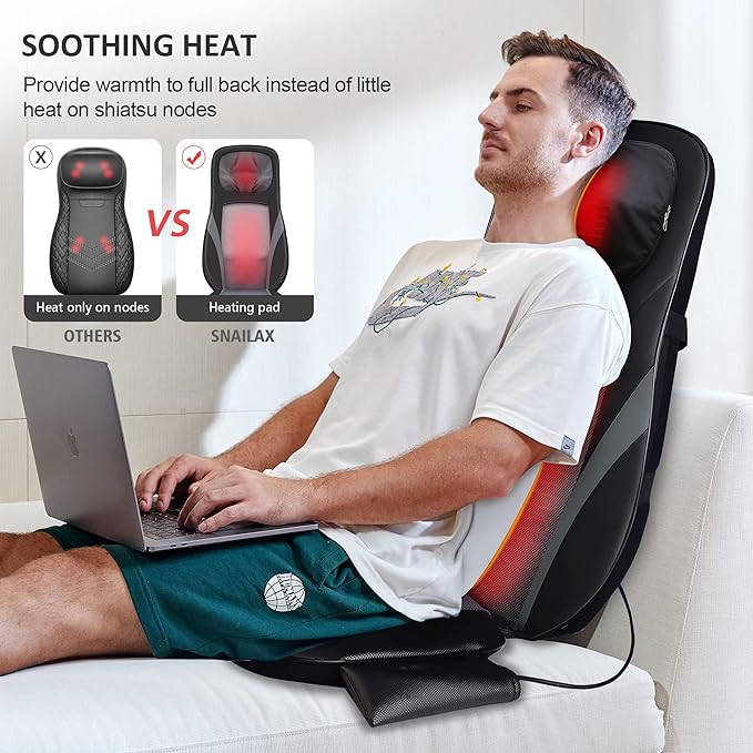 Snailax Shiatsu Back Massager - Image 5