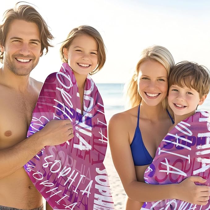 JML Personalized Beach Towel - Image 4