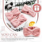 Yunlly 20 Pcs Spa Headband for Women 4 Inches Width Facial Makeup Hair Band - Image 5