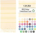 Cacala Lightweight and Thin Turkish Beach Towel 100% Cotton Sand-Free and by Cacala