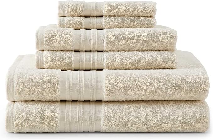 Martha Stewart - Bath Towels, Soft & Absorbent 100% Cotton Towels, Plush 700 GSM by MarthaStewart