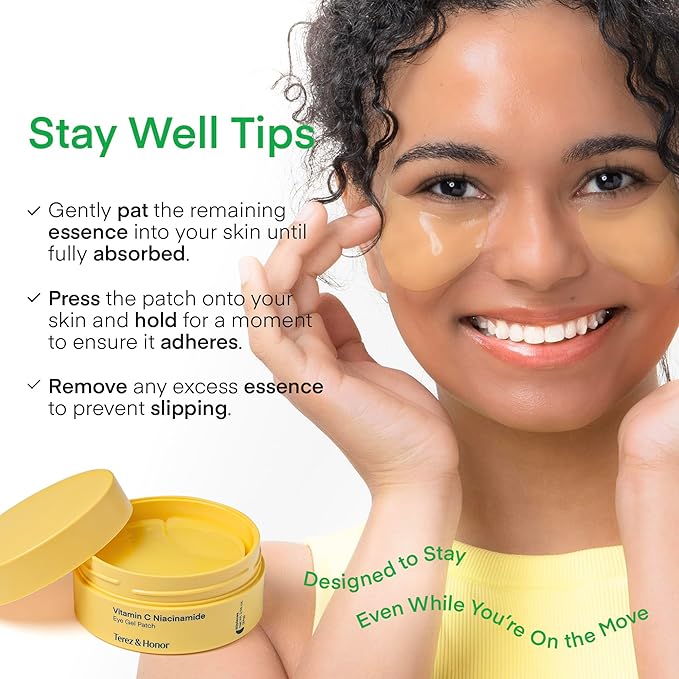 TEREZ & HONOR Vitamin C Eye Patches - Image 7