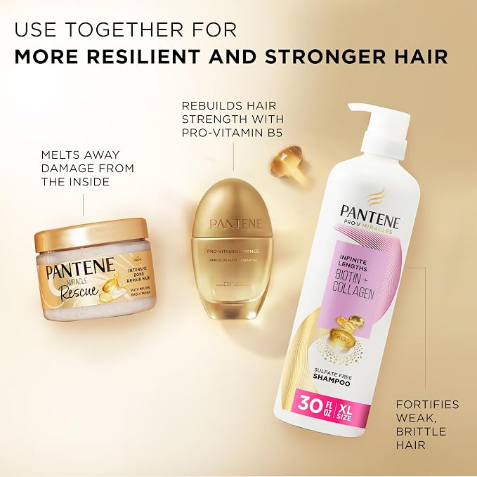 Pantene Miracle Rescue Hair Mask, Intensive Bond Repair - Image 5