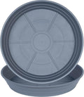 LWALRS Plant Saucer 14 Inch 2 Pack 6 8 10 12 14 16 18 20 25, Plastic Plant Trays by LWALRS