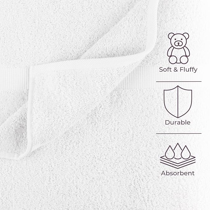 Lavish Home 6 Piece Towel Set - Image 3