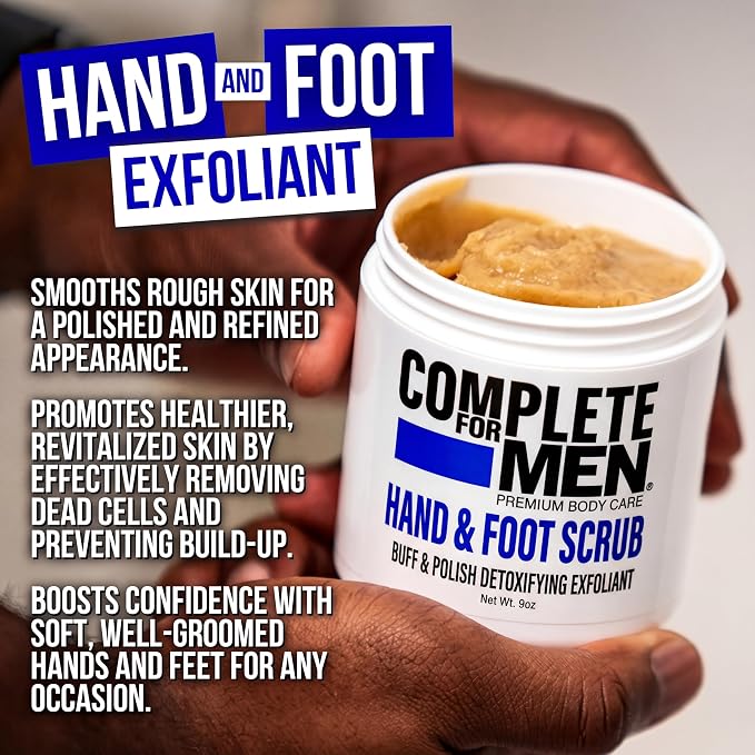 Hand and Foot Scrub: Exfoliating Feet, Hand Exfoliant, Sugar Scrub - Image 3