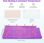 NOWWISH Heating Pad for Back Pain Relief & Period Cramps, 12x24 Inches Electric - Image 7