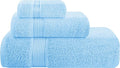 Belizzi Home Ultra Soft 3 Pack Cotton Towel Set, Contains a Bath Towel 28x55 by Unknown
