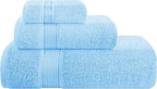 Belizzi Home Ultra Soft 3 Pack Cotton Towel Set, Contains a Bath Towel 28x55 by Unknown