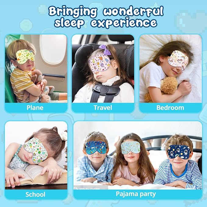 Kids Sleep Mask Eye Cover: 100% Real Natural Pure Silk Eye Mask - Image 7