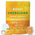 Shower Steamers Aromatherapy 15 Pack, Tangerin & Lemon Shower Bombs by CreateExtraordinaryEnjoyment