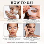 Ycz Under Eye Patches – Caffeine Eye Masks - Image 5