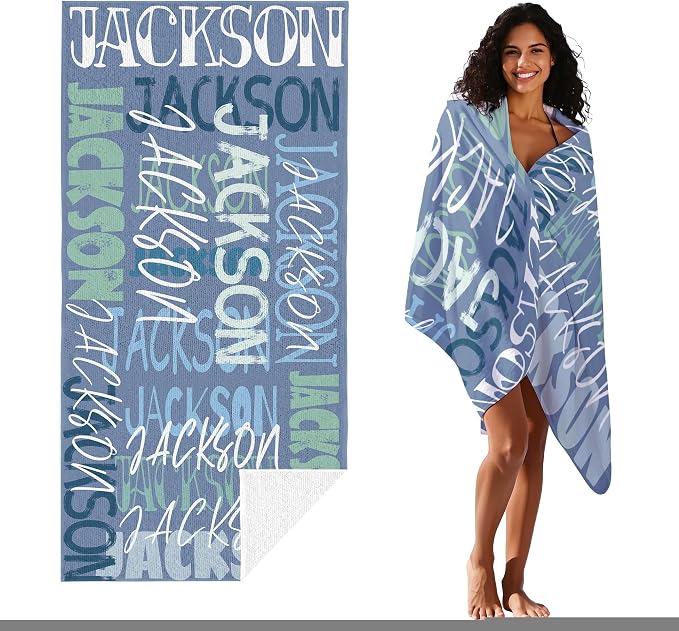 JML Personalized Beach Towel - Image 2