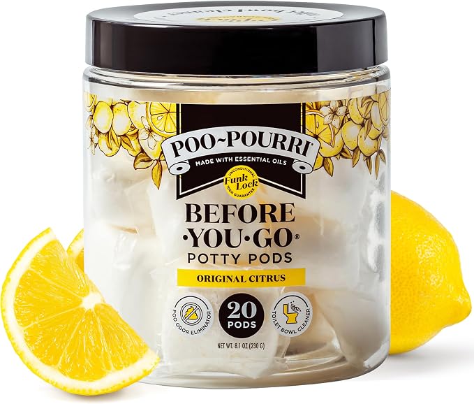 Poo~Pourri Original Citrus Before-You-Go 2-in-1 Toilet Potty Pods 20ct by %7EPourri