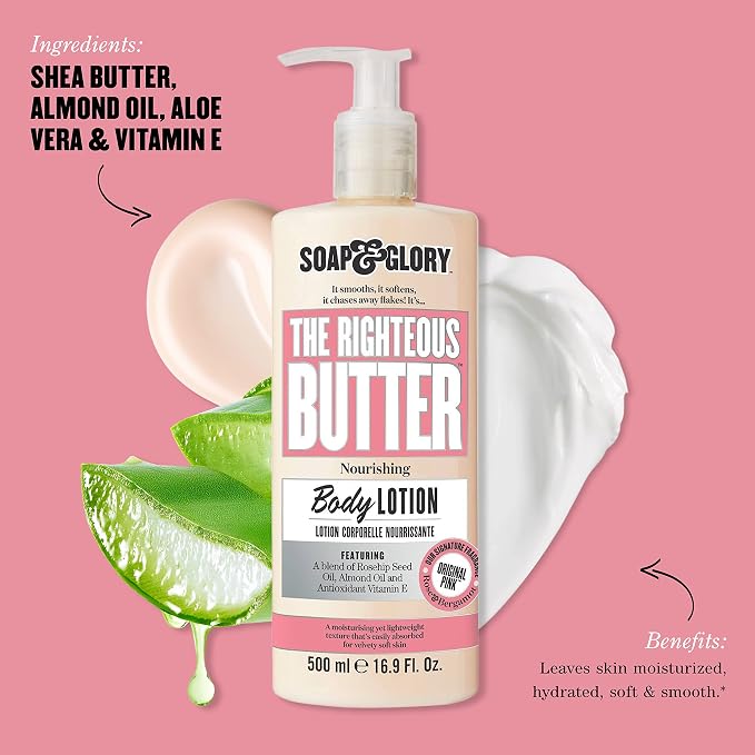 Soap & Glory Original Pink Moisturizing Body Lotion Pump - Image 3