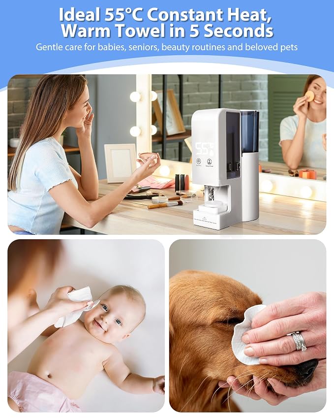 Hot Face Towel Heater Machine, Automatic Disposable Towel Warmer - Image 7
