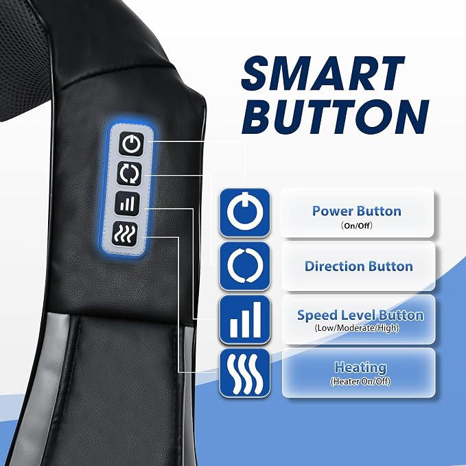 UFFAE Shiatsu Neck and Back Massager - Image 3