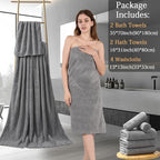 8 Piece Bath Towel Set-2 Oversized Bath Sheets, 2 Hand Towels, 4 - Image 7