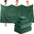 Peryiter Oversized Bath Towels Set of 6 by Peryiter