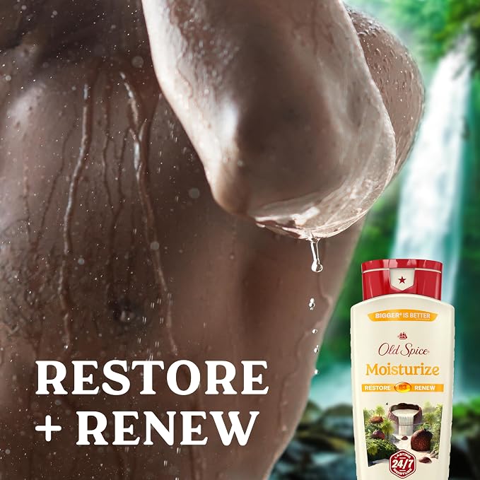 Old Spice Cleansing Body Wash for Men, 24/7 Shower Fresh - Image 3