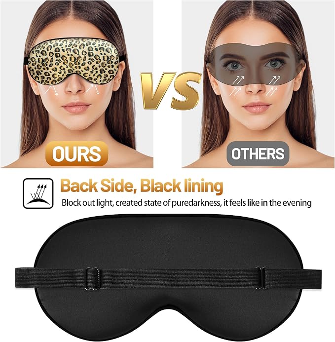Sleep Mask, Silk Eye Mask for Sleeping - Image 3