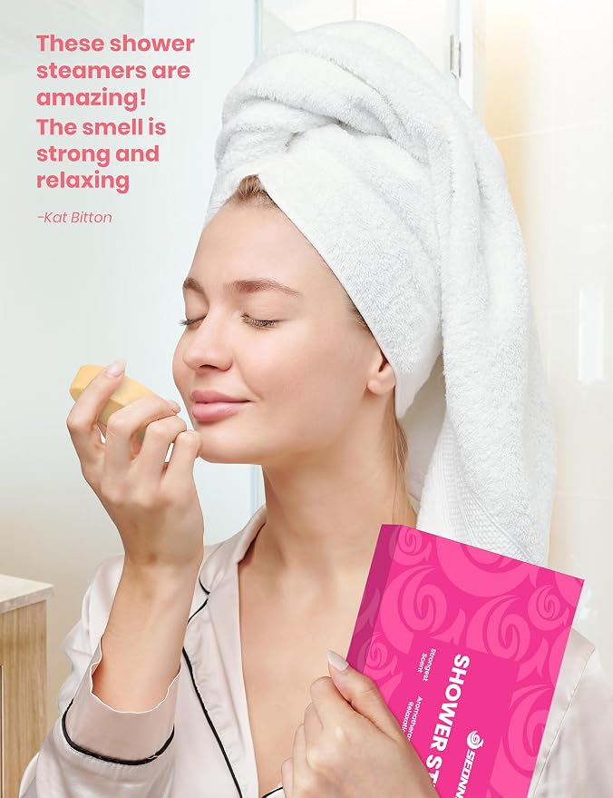 Shower Steamers Aromatherapy, 8 Pack Shower Bombs - Image 7