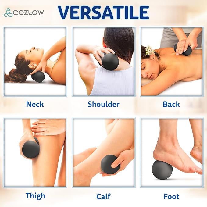 COZLOW Double Lacrosse Silicone Massage Ball - Image 4