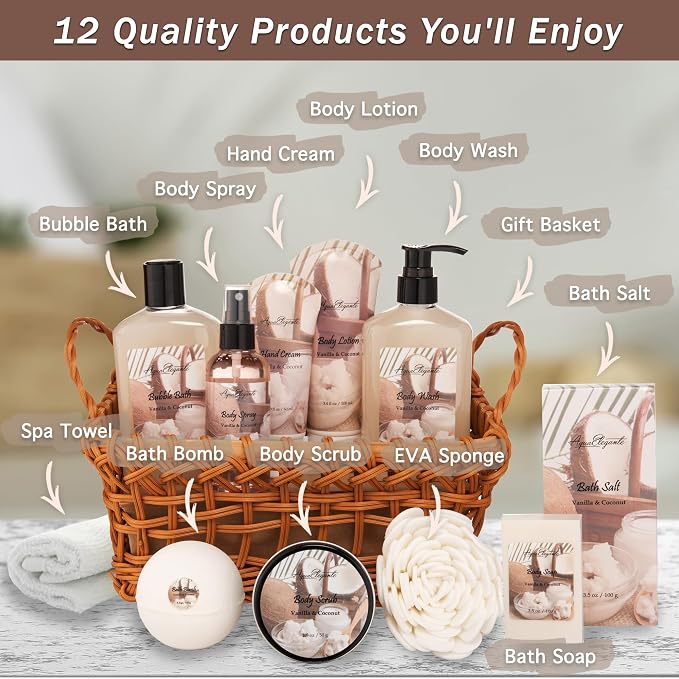 Aqua Elegante Spa Basket For Women - Image 2