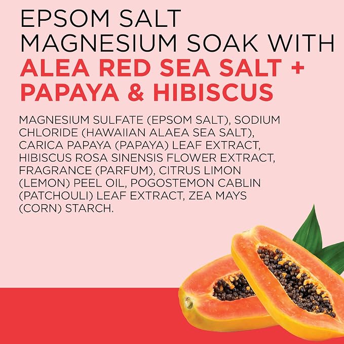 Dr Teal's Epsom Salt Magnesium Soak, Limited Edition Hawaiian Bliss - Image 8