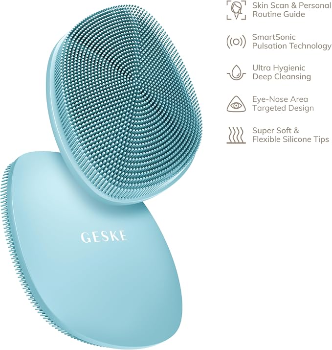 GESKE SmartAppGuided™ Facial Brush | 4 in 1 | Professional Facial Cleansing - Image 4
