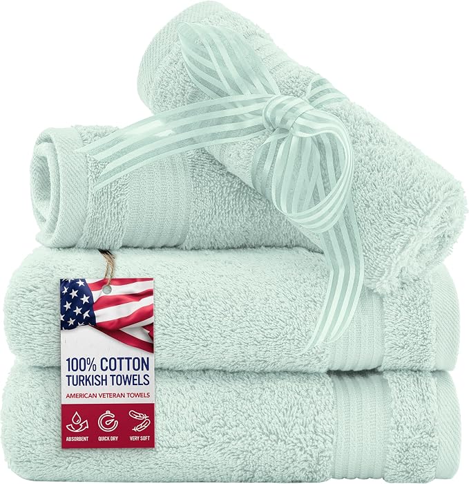 American Veteran Towel, 100% Cotton Turkish Washcloths by AmericanVeteranTowel
