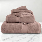 Superior Egyptian Cotton Pile 3-Piece Towel Set, 1 Bath, 1 Hand, 1 Face by SUPERIOR