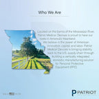Patriot Medical Devices Disposable Face Mask | Made in the USA Soft, - Image 4