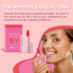 Watermelon Tinted Lip Balm and Strawberry Sugar Lip Scrub Stick Duo - Image 2