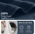 Madison Park Turkish 100% Cotton Towel Set, 600Gsm Luxury Premium Weight - Image 5